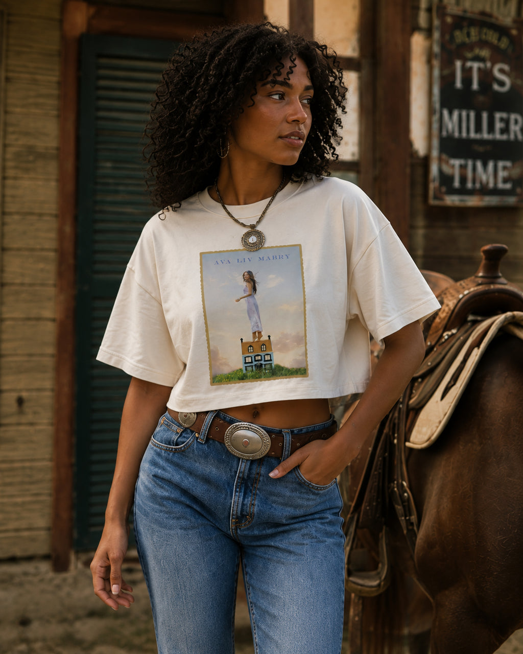 Ava Liv Dollhouse Crop Tee