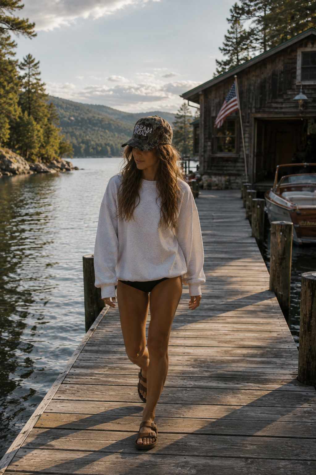 AVA LIV DREAM BOAT CAMO HAT