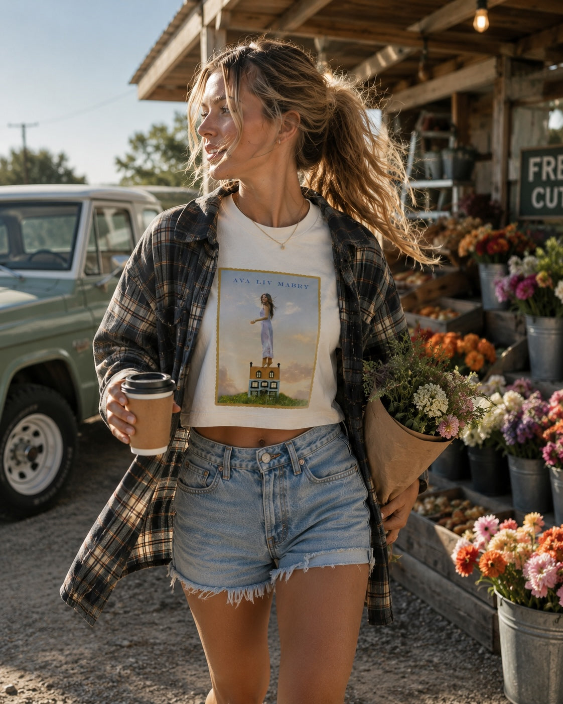 Ava Liv Dollhouse Crop Tee